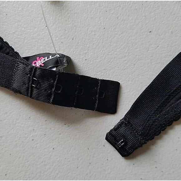 Cosabella Cleope Soft Mesh Bralette Small Petite NEW Bronze Black Designer - Picture 6 of 9